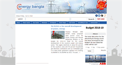 Desktop Screenshot of energybangla.com